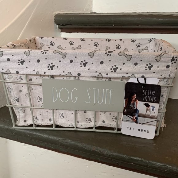 Rae Dunn Other - Rae Dunn DOG STUFF. Basket